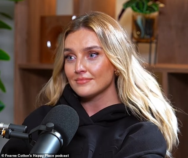 It comes after Perrie spoke to Fearne Cotton's My Happy Place podcast about her struggles with panic attacks, rising anxiety and regret over the loss of her friendship with Jesy Nelson.