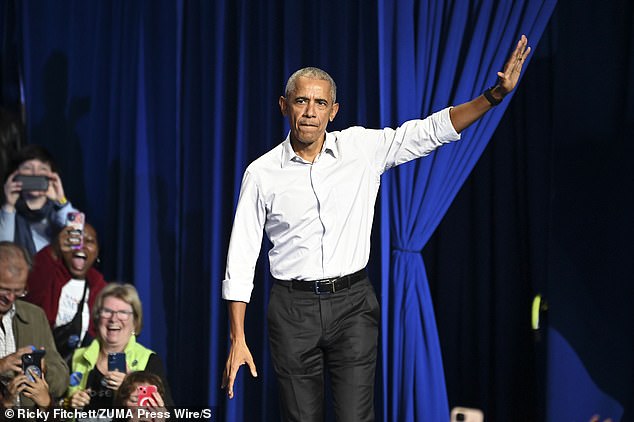 Obama also reminded voters in Philadelphia that Tuesday was the last day of early voting