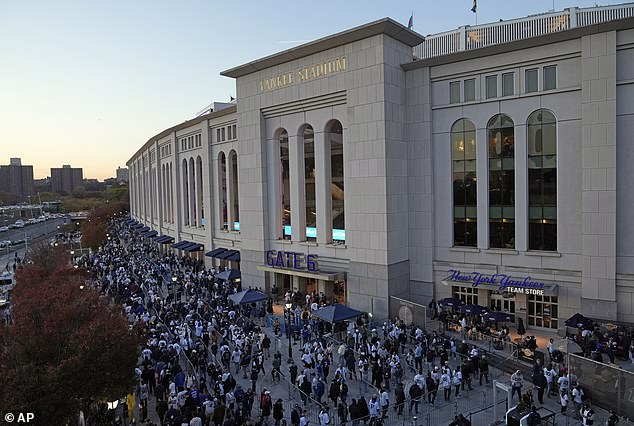 Fans were queuing from mid-afternoon, despite the match not starting until 8pm