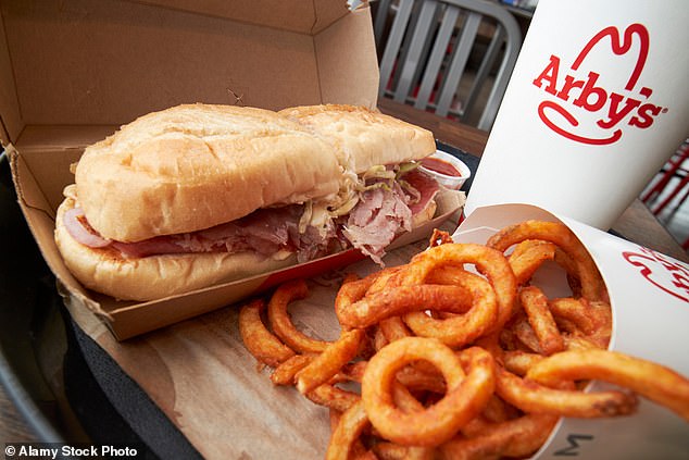 Arby's main item was the roast beef sandwich