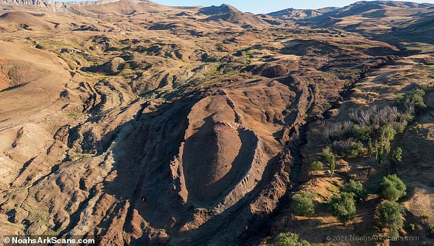 The location is the Assyrian equivalent of 'Ararat', the Hebrew word for the mountain where Noah crashed the Biblical ship built for the same purpose