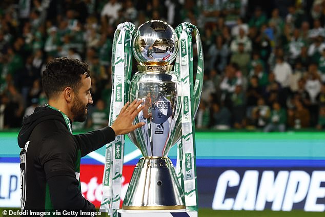 The 39-year-old has guided Sporting to two first division titles in four seasons with the Portuguese giants