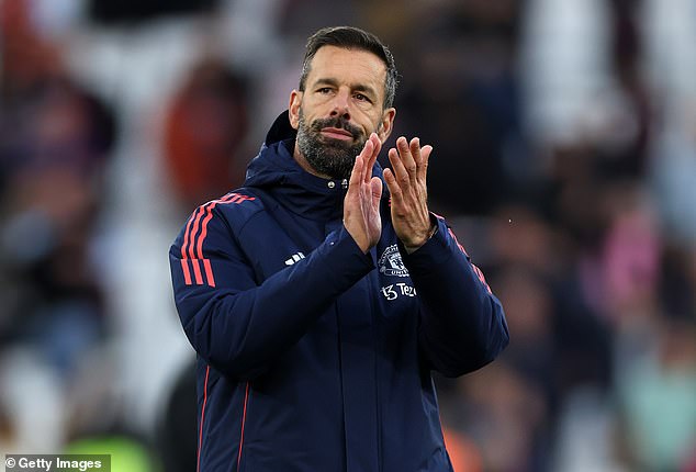 Ruud van Nistelrooy is in charge on an interim basis while a permanent successor is appointed