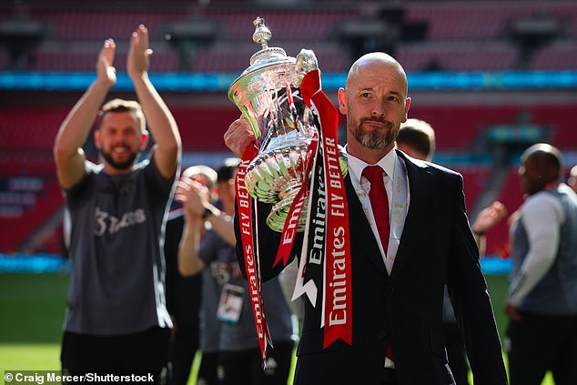 Ten Hag's position was saved by United's shock 2–1 victory in the FA Cup final against Man City