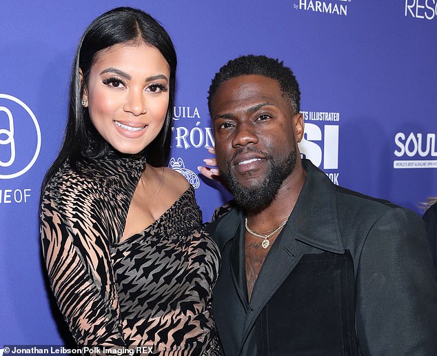 SEXUAL INFIDELITY: Kevin Hart (right) admitted to having sexual relations with another woman while his wife Eniko Parrish Hart (left) was pregnant. Sexual activity outside the relationship is the most recognizable and most studied form of infidelity, but researchers say it may not be the most common.