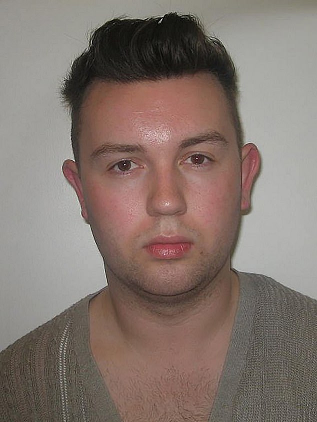 Robert (pictured) was eventually caught by police and given a five-year prison sentence on unrelated fraud charges