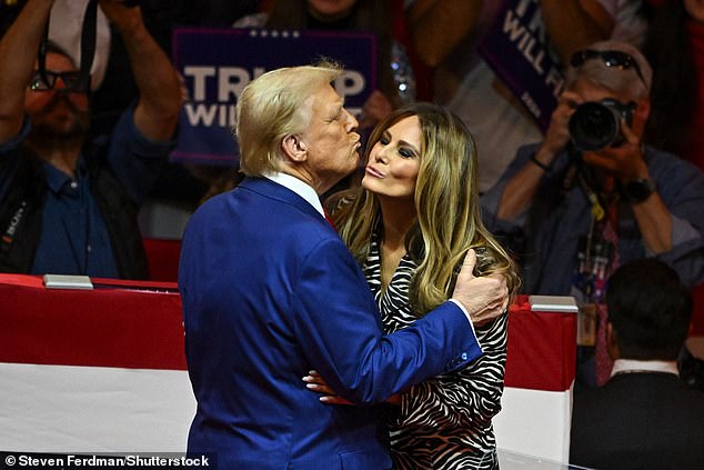 Melania Trump introduced husband Donald at his event at Madison Square Garden