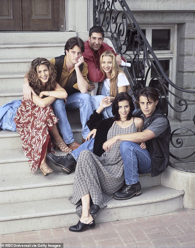 Matt has not appeared in any film or TV projects since the 2021 Friends HBO reunion special, previously saying he was 'taking some time off' (Friends cast pictured together)