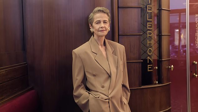 The glossy 74-second commercial blends past and present with standout performances from British legend Charlotte Rampling, 78, a former poster girl for swinging 1960s London