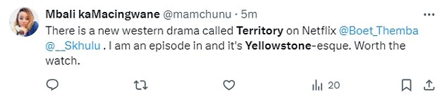 1730228423 670 Netflix fans obsessed with new Yellowstone series Territory that scores