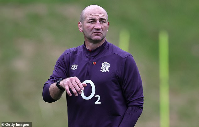 England head coach Steve Borthwick (above) selected Spencer in place of the injured Alex Mitchell