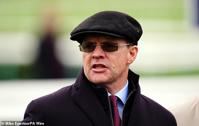 Irish trainer Aidan O'Brien (pictured) has said he was 'stunned' by the controversial decision to pull his runner Jan Brueghel from the Cup - and he is now deciding whether to send another horse to compete in the Australia's biggest race