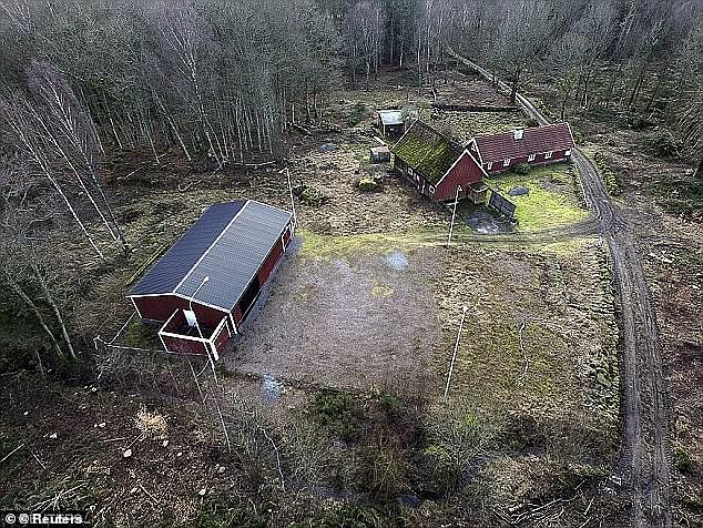 Trenneborg's house near Kristianstad in southern Sweden, where he locked Eriksson in a soundproof cell