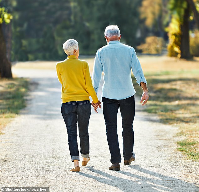 Analysis showed that the risk of mild dementia fell by an average of 15 percent among the 'weekend warriors' who trained once or twice a week and by 10 percent among the 'regularly active' people who trained more often (file image)