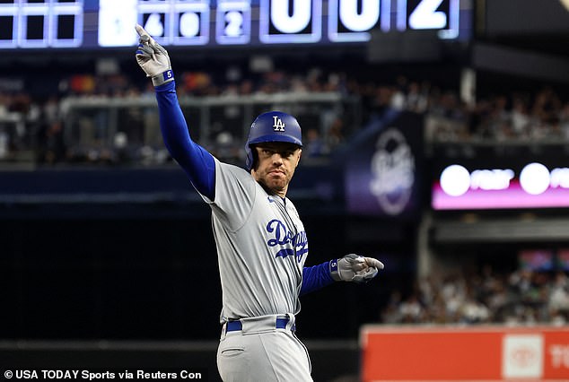 But Freeman hit another home run to give the Dodgers an early lead on Tuesday