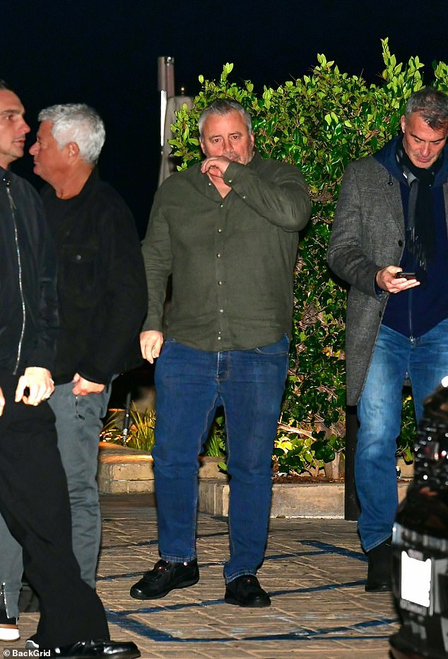 LeBlanc was seen at Nobu Malibu on December 13, 2023, six weeks after Perry's death