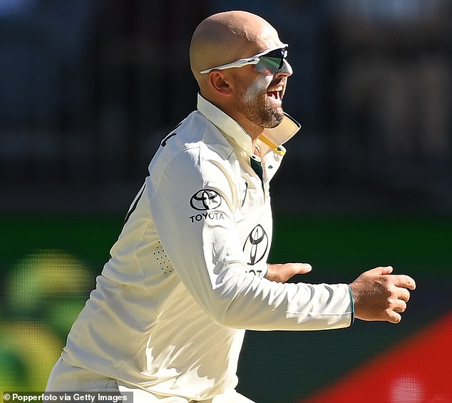 In January this year, Cricket Australia pledged not to mention the words 'Australia Day' during the Gabba Test in Brisbane (photo, off-spinner Nathan Lyon)