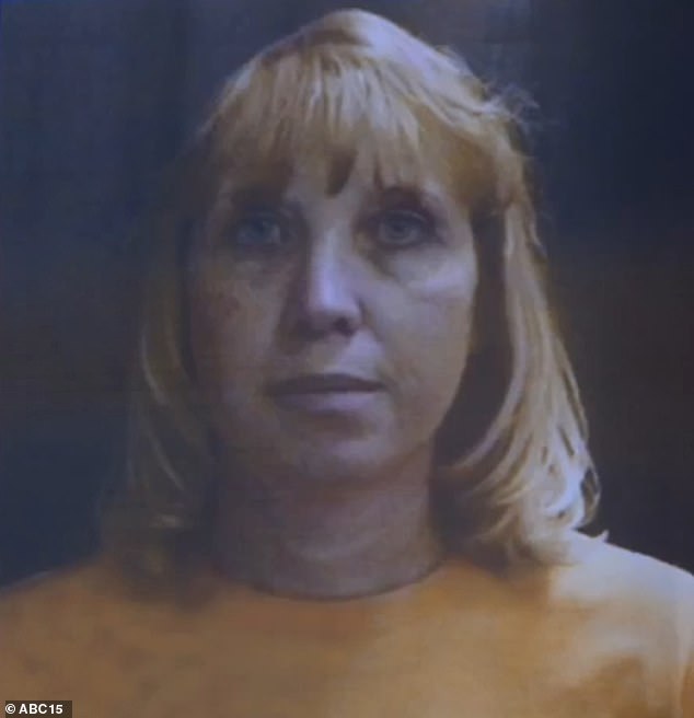 Carole Ann Rozak is pictured in a mugshot photo. Rozak was wanted on an outstanding parole violation from 1999