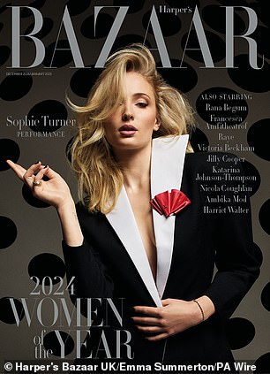 The December/January issue of Harper's Bazaar UK will be available in stores from November 6