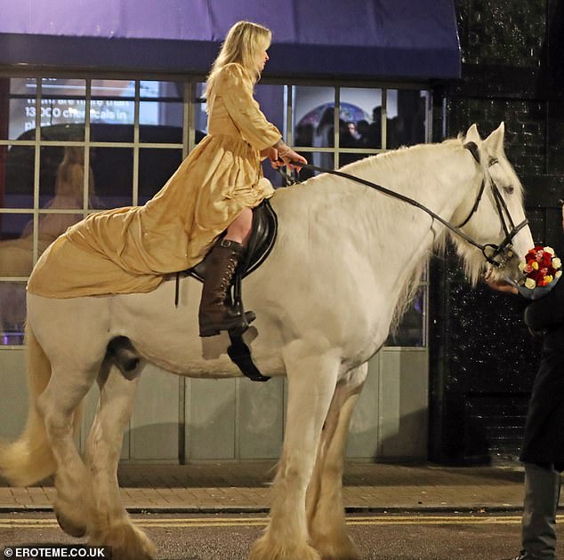 1730286968 559 Bel Powley and husband Douglas Booth celebrate their one year wedding