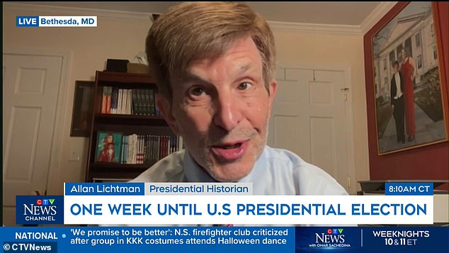 Speaking to CTV News, Lichtman said his prediction 