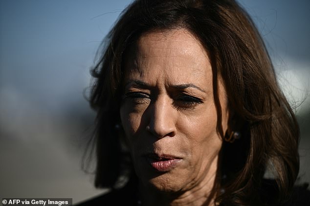 Vice President Kamala Harris herself also distanced herself from Biden in her first comments on the topic on Wednesday morning