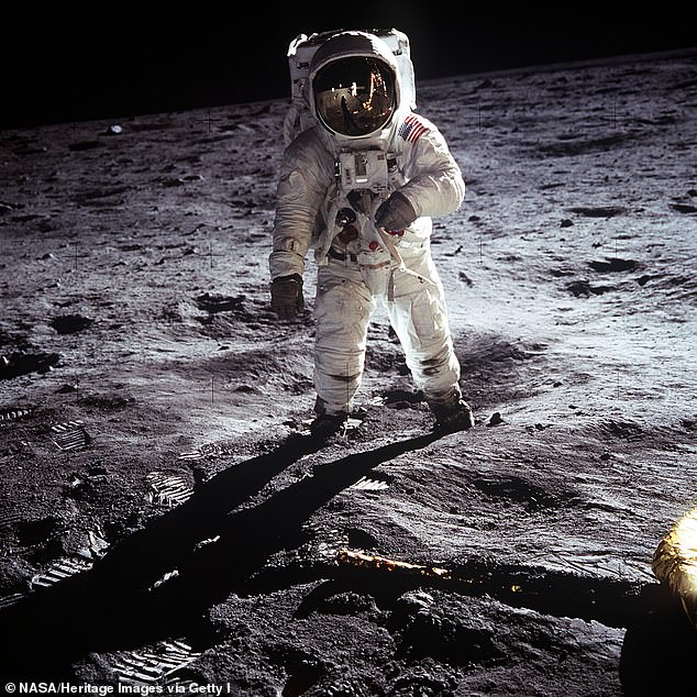 Buzz Aldrin was one of three astronauts in the 1969 Apollo 11 mission that brought the first humans to the moon