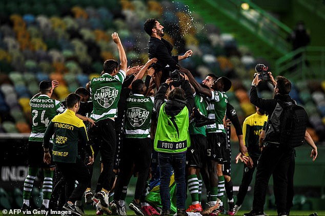 Amorim guided Sporting to the first Portuguese crown in 19 years in the 2020/21 season