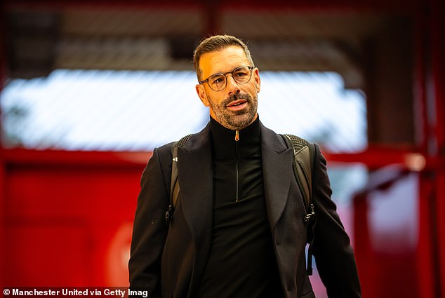 Ruud van Nistelrooy has temporarily taken charge of the club for the Carabao Cup match against Leicester