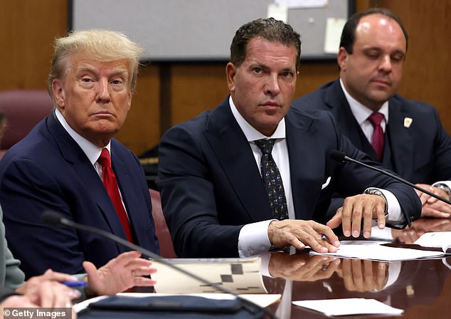 Joe Tacopina (center), Donald Trump's former lawyer, is leading the proposed takeover