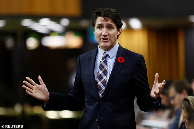 Earlier this year, Kemper told Tucker Carson that Trudeau, pictured, should 