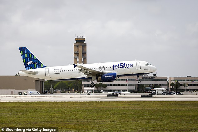 JetBlue Airways was ranked as the top airline with flights potentially delayed during the holiday season