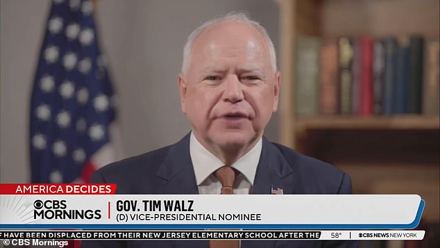 Walz said Biden's comments do not undermine his and Kamala Harris' 