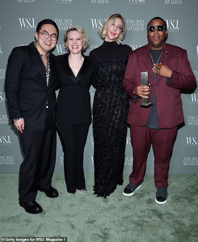 Bowen Yang, Kate McKinnon, Heidi Gardner and Kenan Thompson attend the WSJ. Magazine Innovator Awards 2024