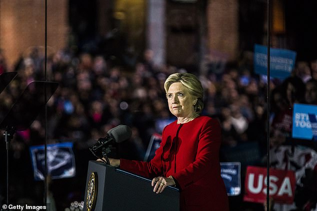 Democratic nominee Hillary Clinton campaigns in Philadelphia, Pennsylvania on the final night of her doomed 2016 campaign. She traveled to far fewer cities than her rival, Republican Donald Trump