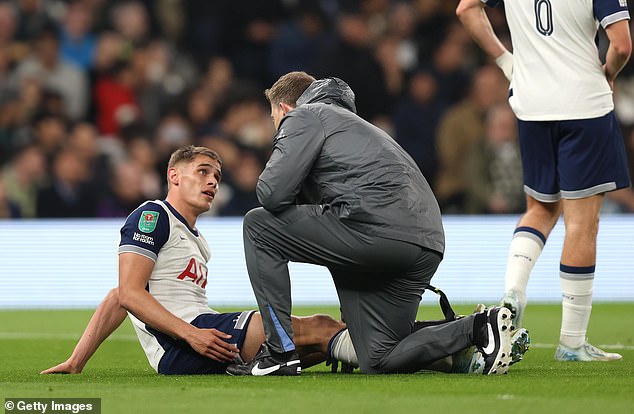 He called a physio onto the pitch and was unable to continue, and will now miss the upcoming action