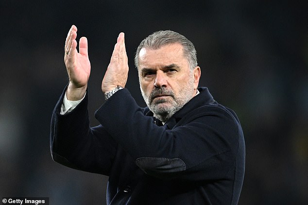 Spurs boss Ange Postecoglou provided an update on Van de Ven's situation after Wednesday's draw