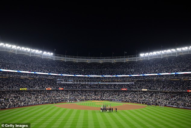 It was another sellout crowd in the Bronx to see the Yankees take on the rival Dodgers