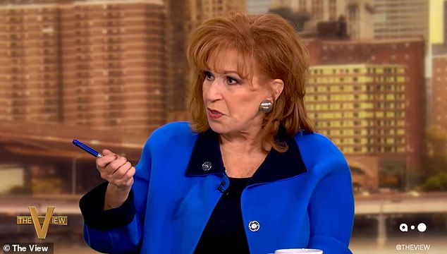 During the live segment, Behar, 82, questioned her co-host about the secret same-sex romance she had in college