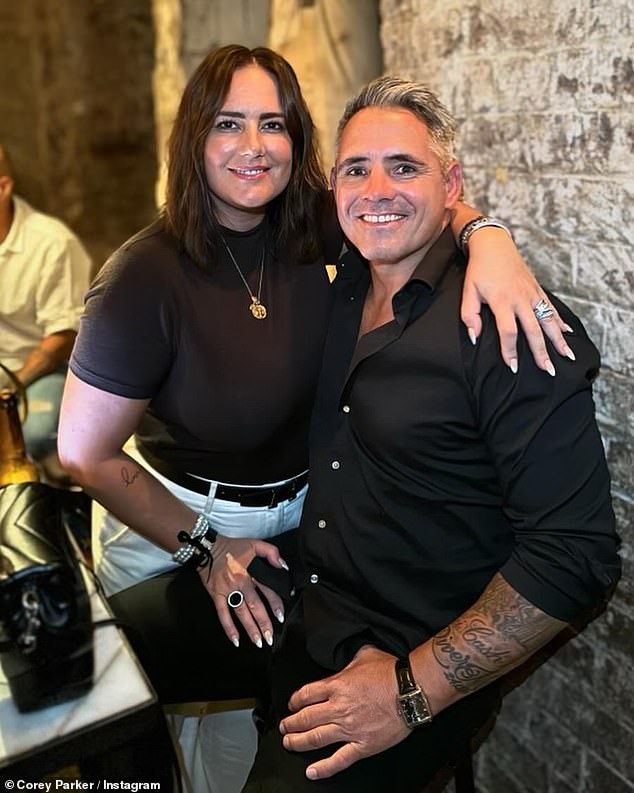 The Brisbane Broncos great (pictured with wife Margaux) was sent home when he turned up to commentate on the NRL grand final earlier this month