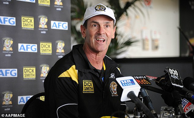 Terry Wallace coached Richmond between 2005 and 2009 in a period to quickly forget