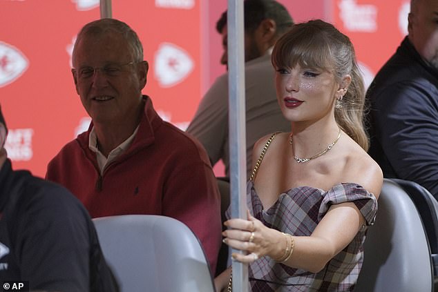 Scott recently joined Taylor as she supported her Kansas City Chiefs friend during the Chiefs game against the New Orleans Saints in Kansas City on October 7