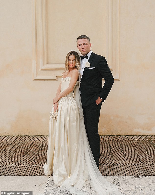 There's a new Mrs. Burgess on the block after Sam and Lucy tied the knot in Rome, Italy