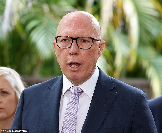 Peter Dutton hit out at the Prime Minister, saying his flight was at no cost to taxpayers because Ms Rinehart paid for it