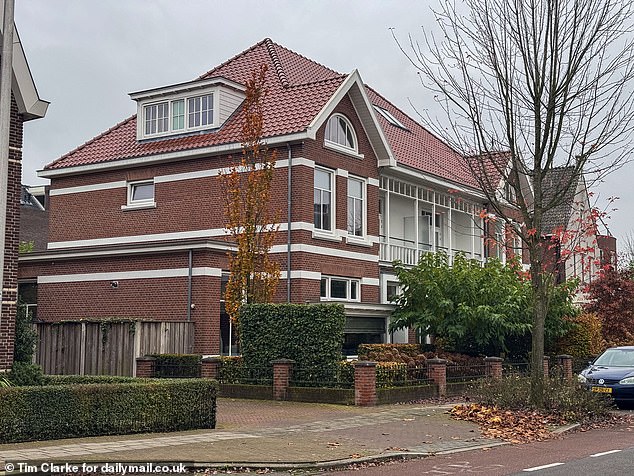 The 54-year-old was visited by his parents Hennie and Joke at his £1million three-storey home