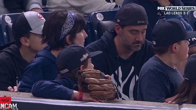 15-year-old Calvin Young watched Game 5 of the World Series in the Bronx with his family