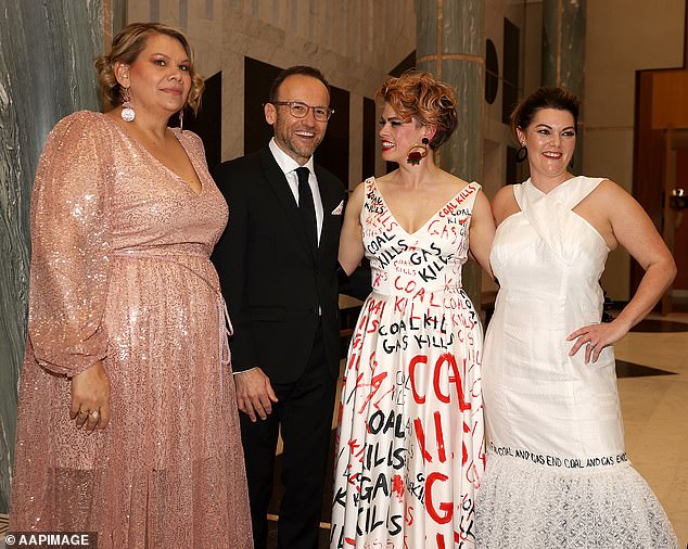 Angry young Australians locked out of the property market are increasingly backing the Greens, led by Adam Bandt (second from left), who are campaigning against 'wealth inequality' and demanding radical 'wealth redistribution'