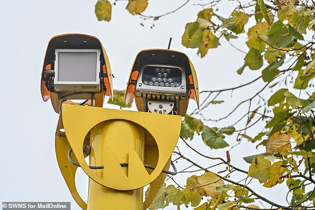 Cash machine: The A38 speed camera has caught 17,498 victims in just eight months - more than 70 motorists a day and raking in millions of pounds for the government