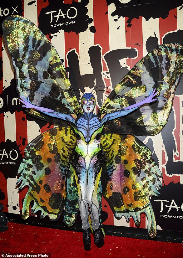 In 2014, Heidi was a butterfly at TAO Downtown