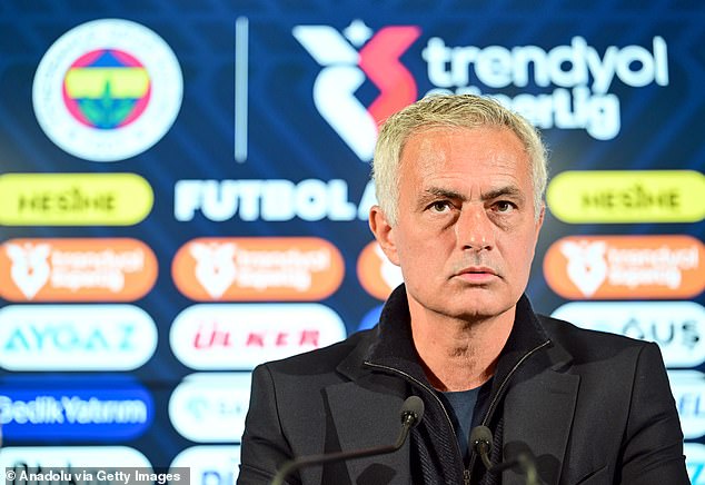 Mourinho's side are next in action on Sunday when they travel to Trabzonspor in the Super Lig